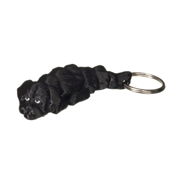 Goldendoodle czarny - brelok do kluczy